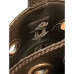 Like New Harley Davidson Black Leather Pointed Toe 3” Heel Women’s Boots 8.5 Photo 8