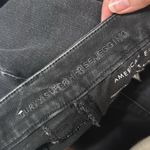 American Eagle The Dream Jean Curvy Super Hi-rise Black Distressed Jeggings sz 0 Photo 10