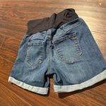 Liverpool 4/27 Women's Denim Maternity Shorts Blue Photo 7
