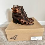 FREEBIRD by Steven Freebird Nest Leather Western Boho Peep Toe Boots 
Size 7 Photo 0