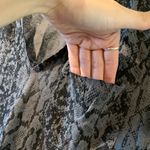 Socialite Black & Grey Rattlesnake Print T-Shirt Photo 1