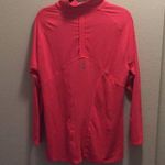 Neon pink workout pullover. Size XL Photo 5