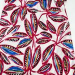 J.Crew  tropical leaf Floral One Shoulder Dress Ruffle Sleeveless J0954 hawaii XS Photo 9