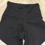 Strut this  Women’s Black, White & Brown One Size Color Block High Waist Leggings Photo 2