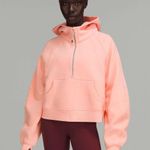 Lululemon Scuba Oversized Half-Zip Hoodie Dew Pink Photo 0