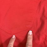 J Brand  Bright Red Skinny Leg Ankle Jeans Photo 8