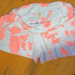 Sundry  Pop Pink and Orange Tie Dye Drawstring Shorts Size 3/Medium Pockets Photo 2