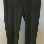 Gloria Vanderbilt Womens Dark Green Corduroy Leggings Size Large Photo 0