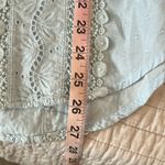 Sundance Mirabelle Eyelet Cotton western embroidered button down Top blouse Sāāā Photo 8