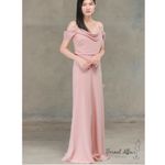 Jenny Yoo  Collection BHLDN Sabine bridesmaid blush maxi dress size 2 wedding‎ Photo 1