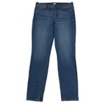 J. Crew Factory Essential Straight Jean All Day Stretch Mid Rise Size 30 Blue Photo 2