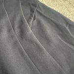 Acne Studios  Black Mini Skirt Womens Designer Full Zip Back Size 40 Designer Photo 3