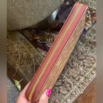 Coach Authentic  1941 crossgrain leather continental zip around wallet/Wristlet Photo 11