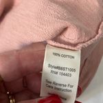 Blu Pepper  Dusty Rose Embroidered Floral Cotton Layered Sleeve‎ Top Size Small Photo 7