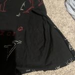 Armani Exchange Women's Tee Shirt Dress with Logo Lettering , Black small Photo 6