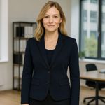 Gap  The Academy Blazer Navy and Black Trim Academia Old Money Career 4 Photo 1