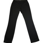 Tahari Ponte Knit Slim Straight Leg Pull On Pants Size 2 Stretch Office Career Photo 0