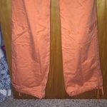 Gap Orange Stretch Pants W/ Drawstring Cuffs Size 2 Photo 6