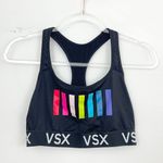 Victoria's Secret Victoria’s Secret VSX Black Rainbow Sports Bra Photo 1