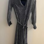 Michael Kors White Blue Long-sleeve Jumpsuit Photo 0