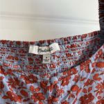 Madewell  Button Front Smocked Back Puff Sleeve Top in Piccola Floral Photo 4