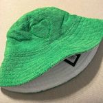 Jocelyn Palm Springs French Terry Bucket Hat, Green New w/Tag Retail $85 Photo 3