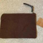 Pottery Barn  new with tags brown beaded pouch Photo 1