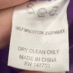 Sea New York Tabitha Tunic Poplin Dress Grape Purple Size 4 Photo 7