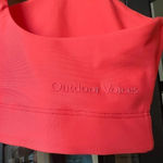 Outdoor Voices All-Time sports bra tank workout top lava coral racerback XS red Photo 4