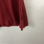 Free People  Ribbed Short Sleeve Flowy‎ Tunic Top Size XS Photo 3