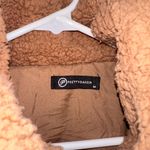 PRETTYGARDEN Cozy Tan Teddy Bear Sherpa Jacket Photo 2