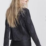 Rag and Bone NWT  cropped snake print long sleeve top size XL Photo 2