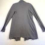 Dreamers  Cardigan Sweater Womens Small Medium Gray Open Front Lightweight Knit Photo 1