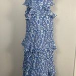 Simply Southern New Vacation Southern Paisley Turle Pineapple Maxi blue dress XL Photo 4