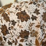 CeCe NWT Romantic floral wrap blouse 70s fall cottagecore BalletCore Sz S Photo 7