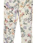 Buffalo David Bitton Women Pants Size 4 S Havana Jeans White Floral High Rise Photo 9