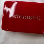 Jeffrey Campbell Linques Jellies, Red & Shiny Silver. Sz. 9, NWT Photo 3