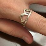 ring band sterling silver 925 lot a94 size 6.75 mountain Photo 1