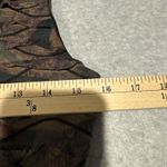 Chelsea and Violet Ruffle Slip Dark Romantic Dress Womens Small Brown Fall Floral Photo 11