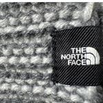 The North Face  Knit Cowl Neck Warmer Gray Infinity Striped Soft Winter Scarf Photo 1