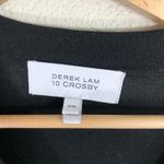 Derek Lam  10 Crosby silk fringe asymmetric sweater Photo 4