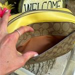 Coach Authentic  Coated signature canvas/smooth leather zip top Crossbody Photo 2