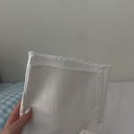 ZARA  boot cut white jeans Photo 3