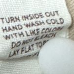 Blu Pepper Tan White Rayon Swiss Dot Spaghetti Strap Sleeveless Tank Top Small Photo 8