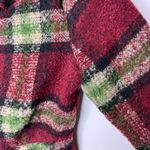 Mystree Plaid Raw Hem Fringe Blazer Sz Small Photo 2