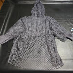 Ivy Park  Womens‎ Gray Mesh Layered Hoodie Medium Photo 1