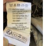 Gudrun Sjoden Top Womens S Cotton Floral Print Flowy shirt bell short sleeve Gray Photo 4