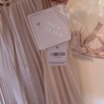 Azazie  Atelier Celene Pleated Midi Dress Photo 4