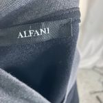 Alfani Black Zip Bomber Jacket‎ Sweatshirt Small Cotton Knit Grey Pockets New Photo 8