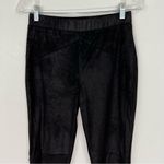 Free People Midnight Vegan Suede Skinny Pants Black Size Small Photo 3